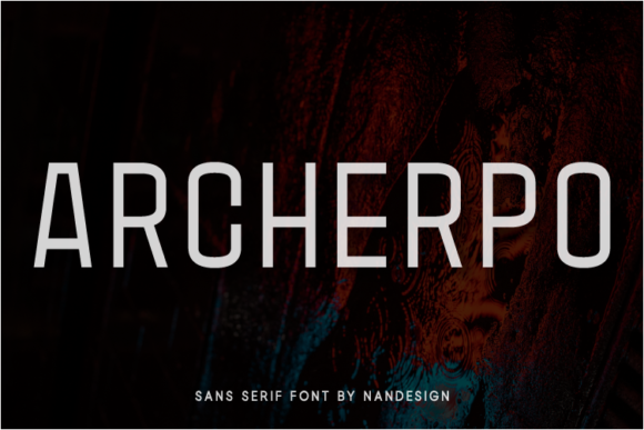 Archerpo: A Minimal Sans Serif Font for Campaigns