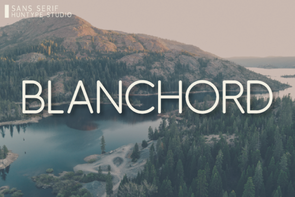 Blanchord: A Clean Typeface for Modern Editorial Design