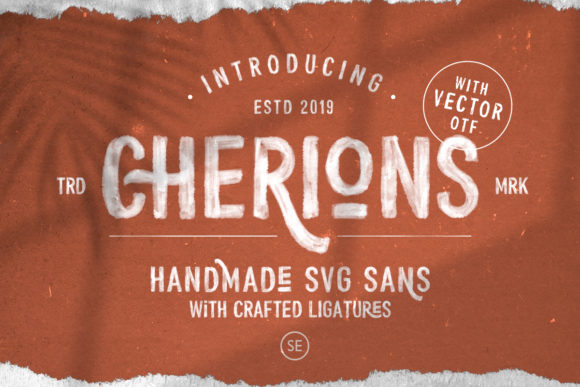 Cherions: A Playful Sans Serif Font for Makers