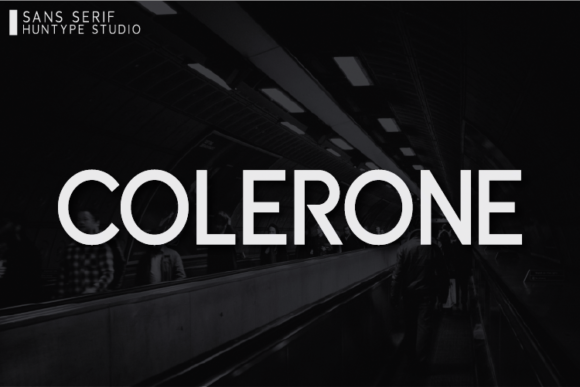 Colerone: A Modern Sans Serif Font for Classy Branding