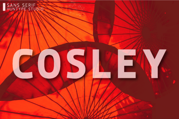 Cosley: A Bold Sans Serif Font for Makers