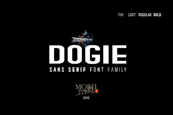 Dogie: A Minimal Sans Serif Font for Modern Editorial Design