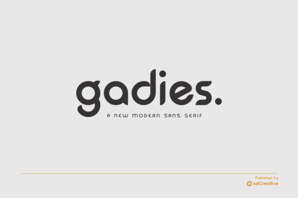 Gadies Font for Professional Small Business Branding