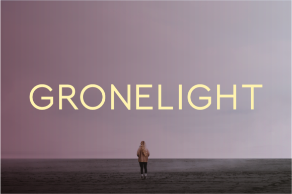 Gronelight Font Review for Modern Branding