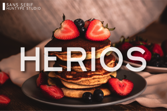 Herios: The Modern Sans Serif Font for Polished Branding