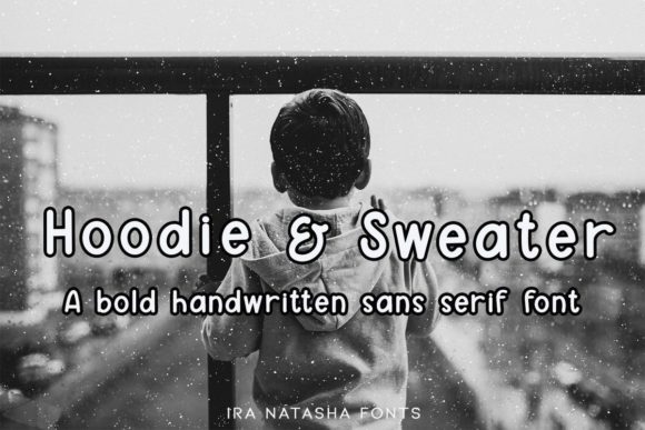 Hoodie Sweater Font for Scroll-Stopping Social Graphics