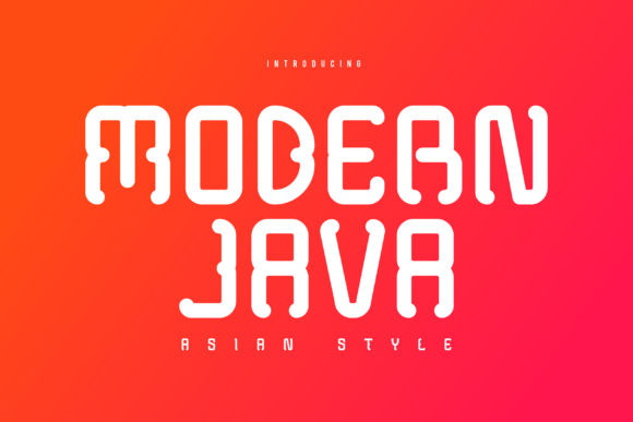 Modern Java: A Versatile Sans Serif Font for Makers