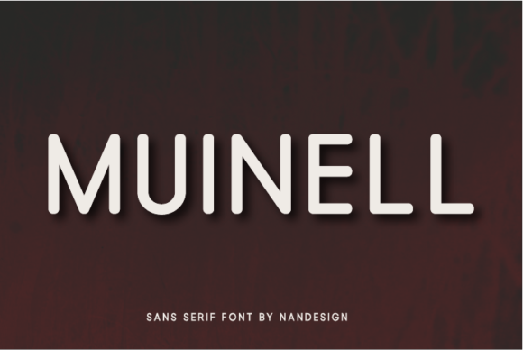 Muinell: A Minimalist Sans Serif for Editorial Design