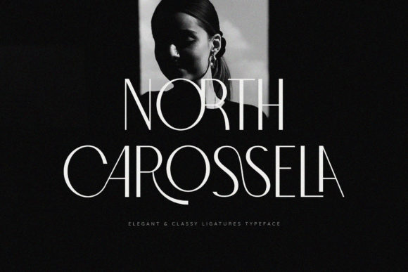 North Carossela: The Elegant Sans Serif Font for Brands