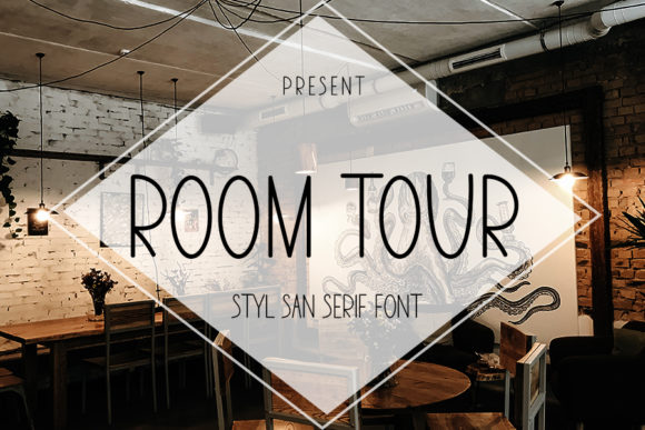 Room Tour: A Modern Sans Serif for Bold Branding