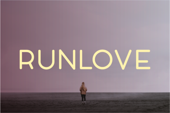 Runlove: A Clean Sans Serif Typeface for Modern Editors