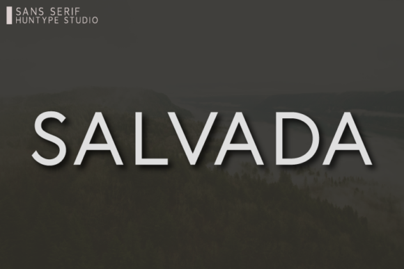 Salvada: A Distinct Sans Serif Font for Makers