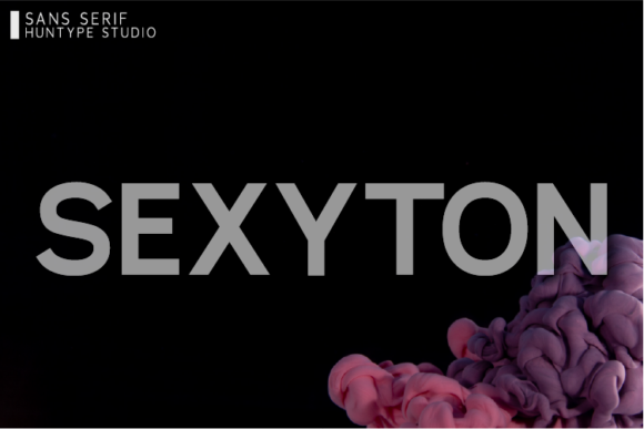 Sexyton: A Modern Sans Serif for Editorial Design