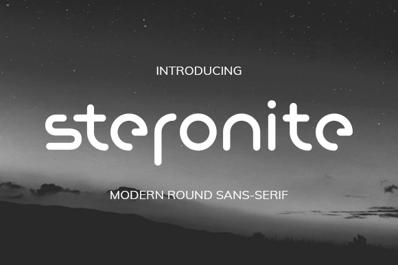 Steronite: A Modern Sans Serif Font for Crafters
