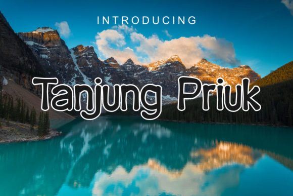 Tanjung Priuk: The Minimal Sans Serif Font for Makers