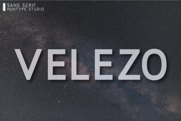 Velezo: A Modern Sans Serif Font for Business