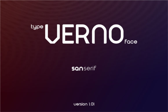Verno: The Minimal Sans Serif Font for Clear Campaigns