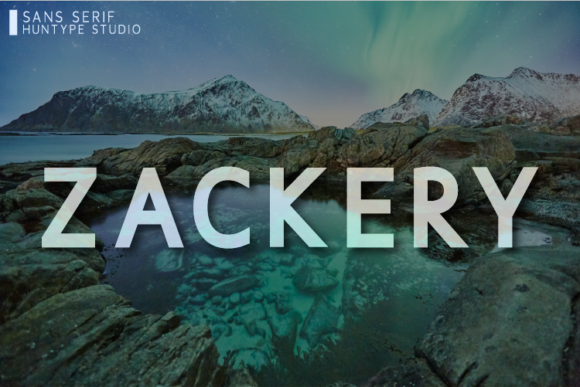 Zackery: A Modern Sans Serif Font for Makers