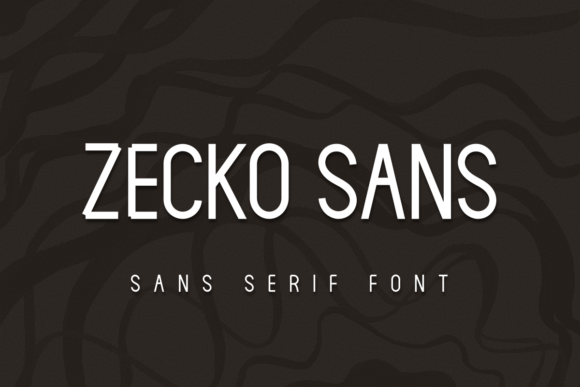 Zecko Sans Typeface for Modern Branding