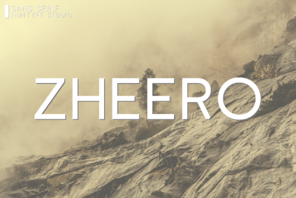 Zheero: A Minimal Sans Serif Font for Editorial Design